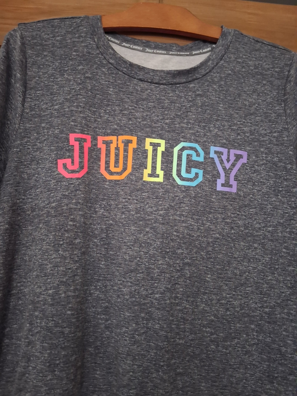 Juicy Couture Women Gray Tee Dress M - Picture 3 of 7